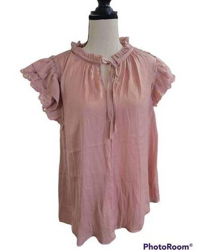 Parker NWT Adyson  in pink blush size 1X blouse