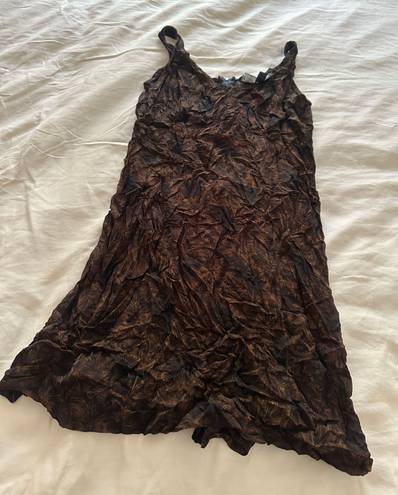 Betsey Johnson Sheer Crinkled Mini Dress Cover Up