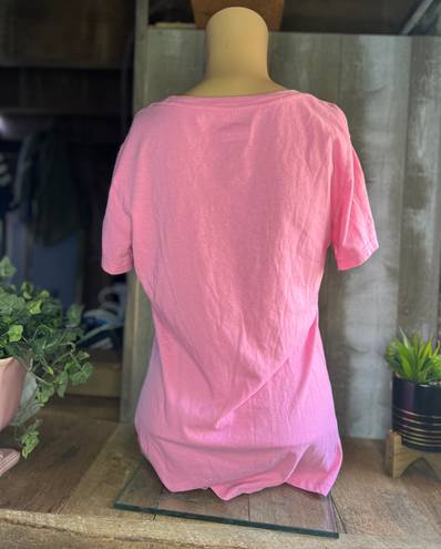 Nintendo Animal crossing pink t shirt print  size XL Juniors Tom Nook K.K. Slider