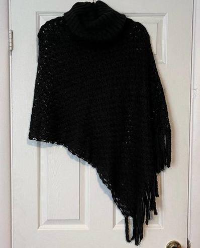 Big Buddha  Open Knit Poncho