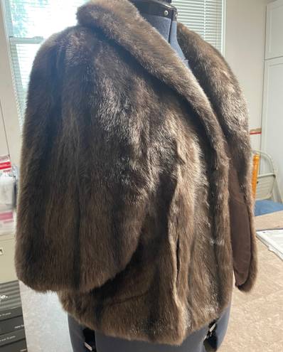 Beautiful Brown Regina Glenara By Glenoit Faux Fur Jacket