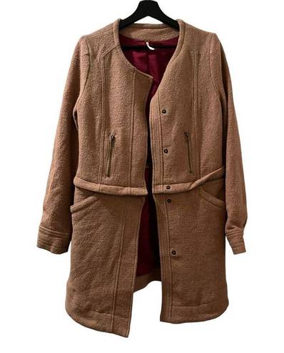 Free People  Convertible Wool Blend  Coat