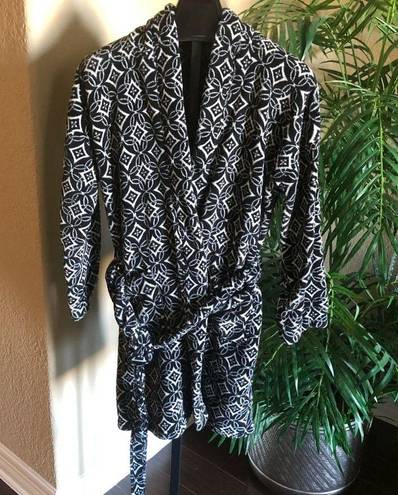 Vera Bradley  Concerto Hooded Fleece Robe S/M