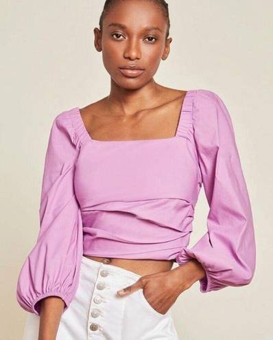 Veronica Beard  Kayla Top in Orchid. NWT. Size 12