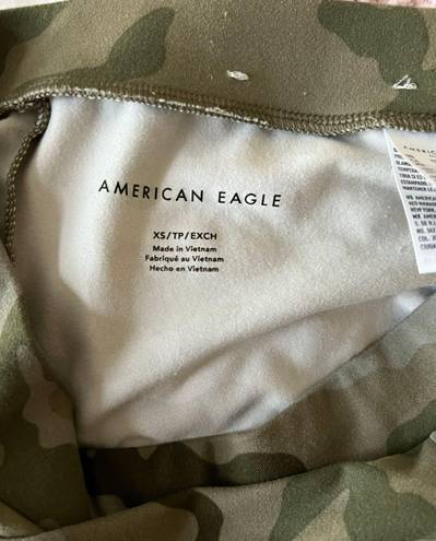 American Eagle Camo Biker Shorts 