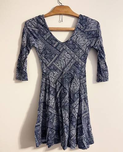 One Clothing Bandana Print Mini Dress