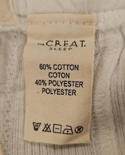 The Great 💕💕 The Pointelle Long John ~ True White Size 1 Small NWT