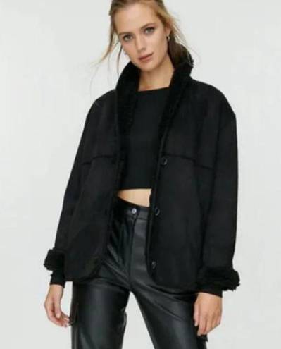 Wilfred Free | Aritzia Deanna Stallion Sherpa Button-front Heavyweight Jacket