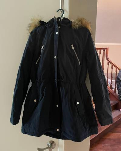 Nautica Anorak Faux Fur Jacket