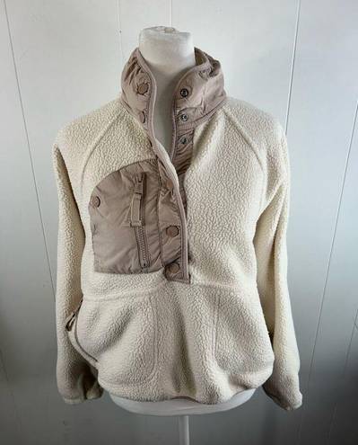 Free People  HIT THE SLOPES WOMENS PULLOVER - IVORY
Size Small