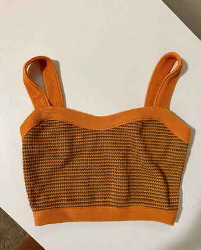 ZARA ORANGE KNIT SET