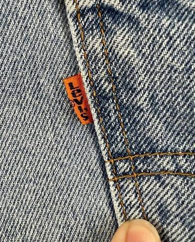 Levi Strauss & CO. Levi's Orange Tab Vintage 550 Relaxed Fit Tapered Leg Jeans Size 36