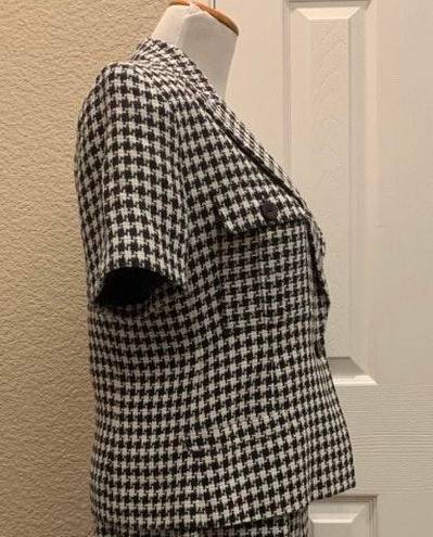 Harvé Benard Vintage Houndstooth Blazer