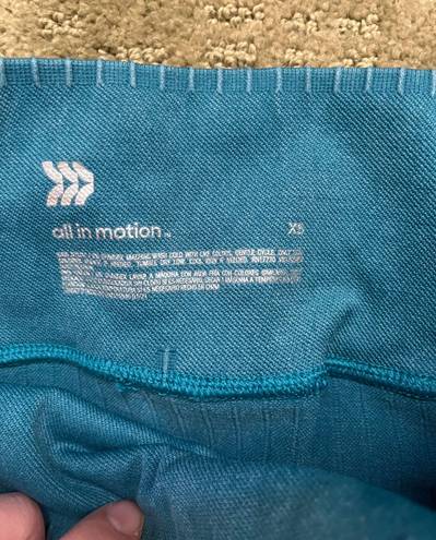 All In Motion Teal Workout Leggings