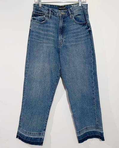 DKNY Kent High Rise Straight Leg Jean w/ Raw Hem Size 29/8