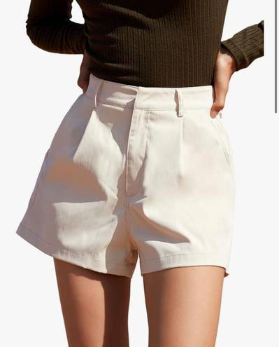 Tailored tan shorts Size XS