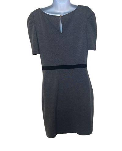 Juicy Couture  Women's Gray Cotton Blend Shift Mini Dress Size L