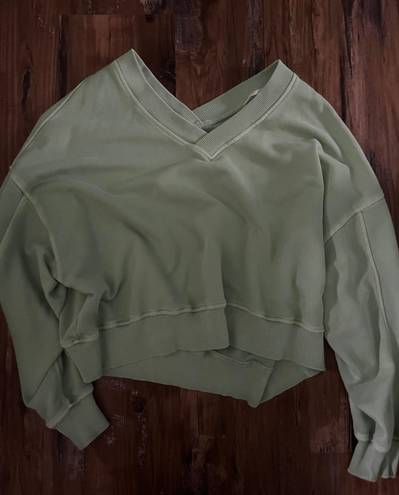 Aerie Green Sweatshirt