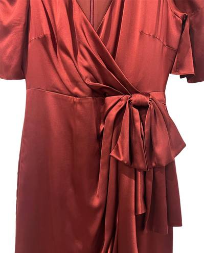 Cinq à Sept NWT  Silk Ruffled Wrap Dress (2)