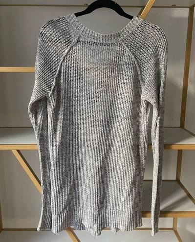 Quiksilver  womens grey knit cardigan