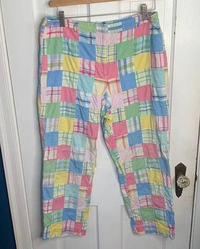 Brooks Brothers  Women’s 346 Patchwork Cotton Pants Size 12