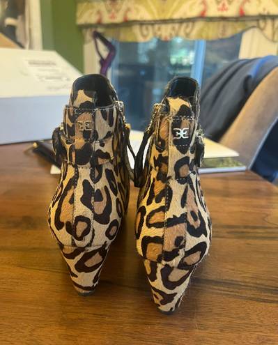 Sam Edelman Cheetah Print Booties