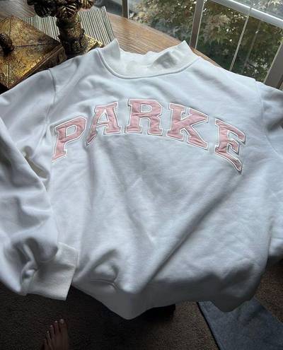 PARKE Valentines Day Collection Mockneck Crew