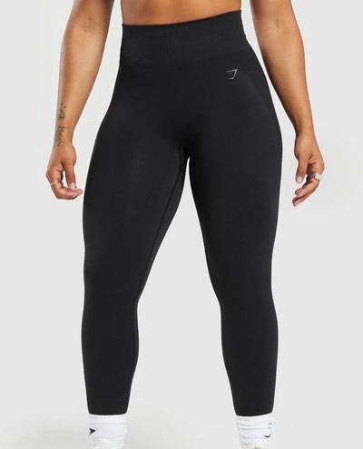 Gymshark  Flex high wasted seamless leggings black charcoal