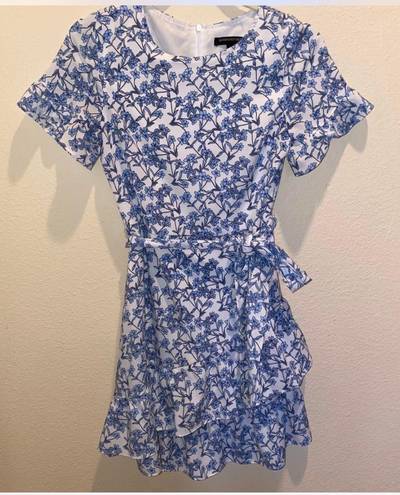 Banana Republic Blue Floral Dress