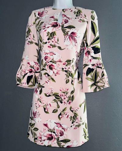 White House | Black Market New w/ $180 Tags WHBM  Floral Pink Dress Womens Small 4