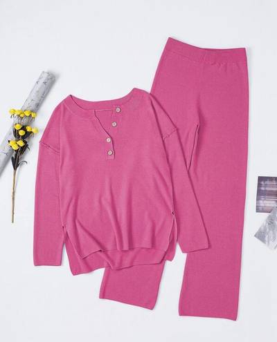 Sweater Set Pink Size M