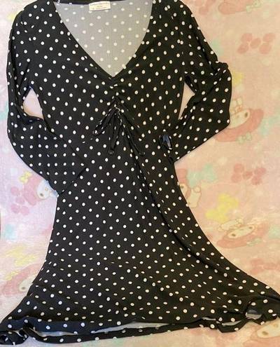 Bobbie & Brooks NEW Bobby Brookes woman’s Black , white polka dot dress (S) 