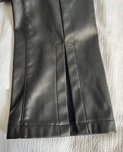 Black Leather Pants Size M