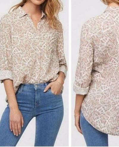 BeachLunchLounge  Alanna Cheetah Print Blouse