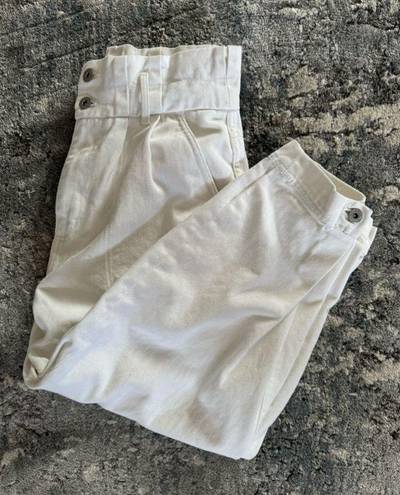 Something Navy  White Capri Jeans. Revolve Brand Size 8