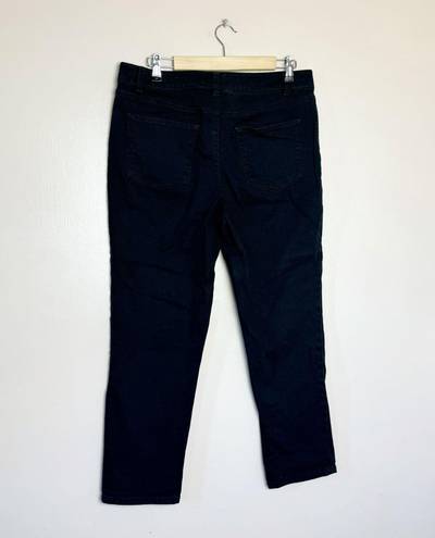 Talbots Black  Signature Denim Size 12P EUC