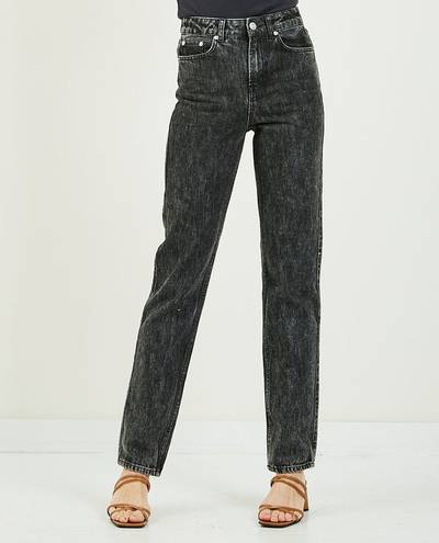 Ganni Washed Denim High Waisted Jeans