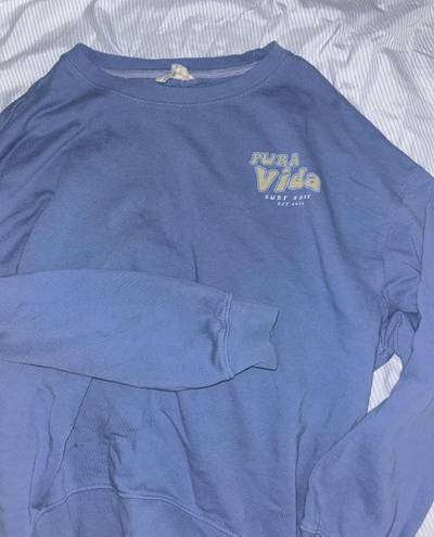 Pura Vida surf shop crewneck sweatshirt