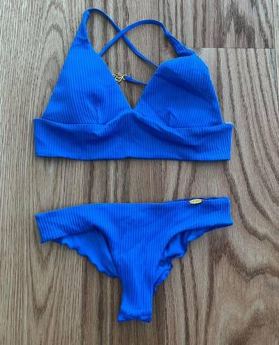 Luli Fama Blue Bikini Set