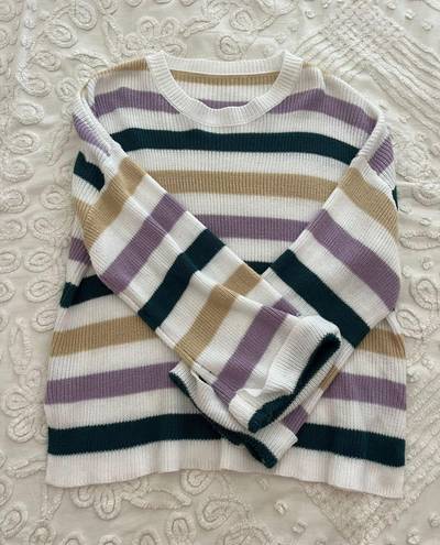 Knit Sweater Multi Size XL