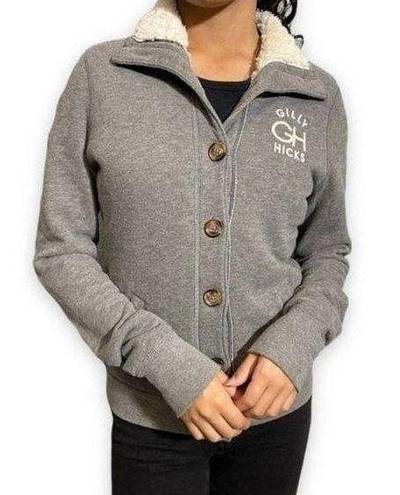 Gilly Hicks  Sherpa Lined Zip Up Hooded Jacket