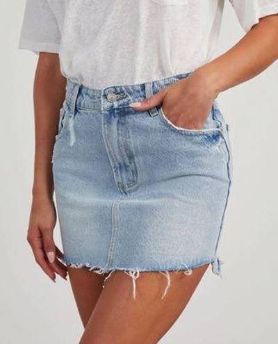 Denim Mini Skirt Size M