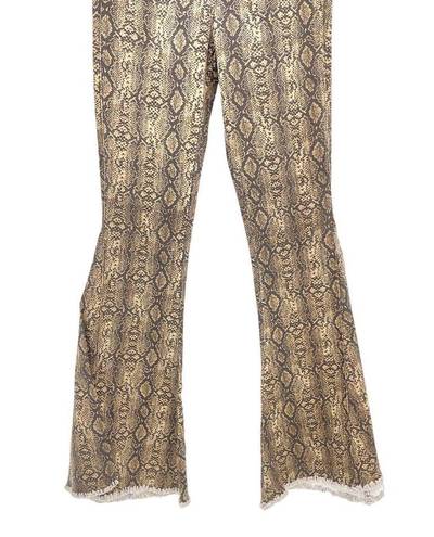 Show Me Your Mumu  Berkeley Bells Queen Cobra Snake Jeans Size 26