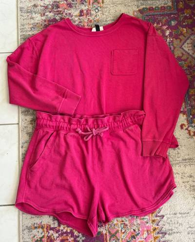 Universal Thread Sweat Set Pink Size L