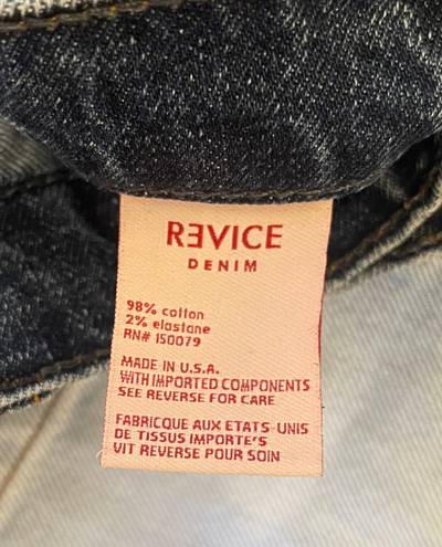 Revice Denim Matchmaker Love At First Sight High Rise Patchwork Denim Jeans