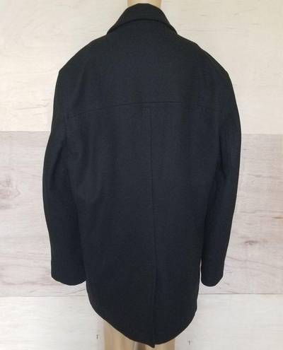 London Fog  Black Wool Coat