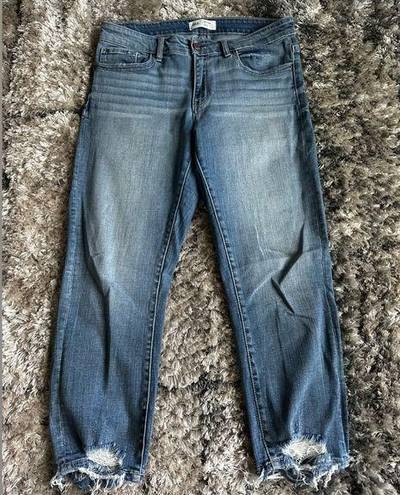 BKE Womens  Payton Mid Rise Crop Jeans size 30