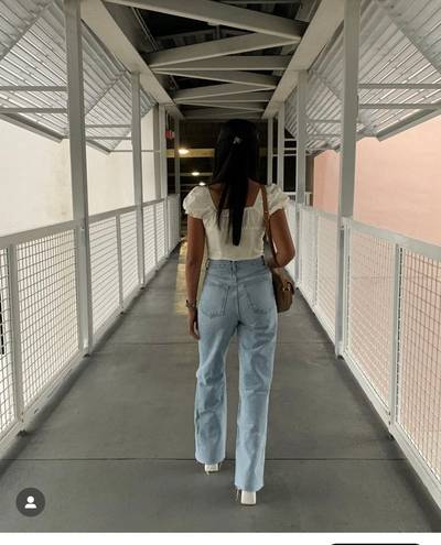 ZARA Wide Leg Jeans