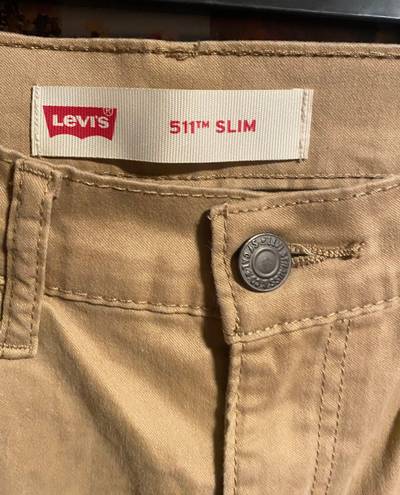 Levi Strauss & CO. Womens Tan Jeans