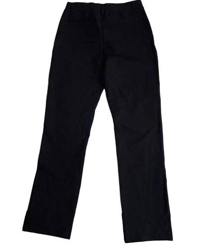 Quince Ultra Stretch Ponte Straight Leg Pant Black Size Small Petite NEW